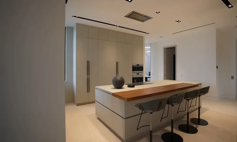 Luxury kitchen island